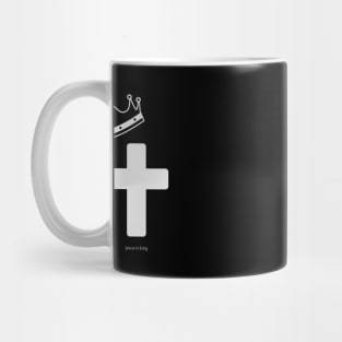 Jesus is King Mug